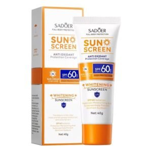 Hydrating and sun-protective sunscreen cream