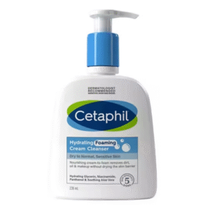 Cetaphil Hydrating Foaming Cream Cleanser (236ml) – Gentle & Hydrating Face Wash