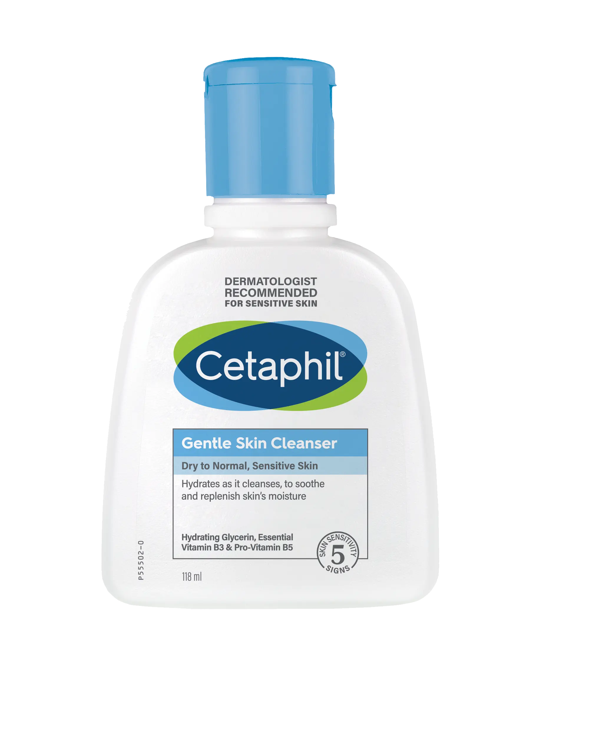 Cetaphil Gentle Skin Cleanser (118ml) – For Dry, Normal & Sensitive Skin